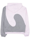 Cotton Jersey Hoodie Pink Heather - DIOR - BALAAN 3