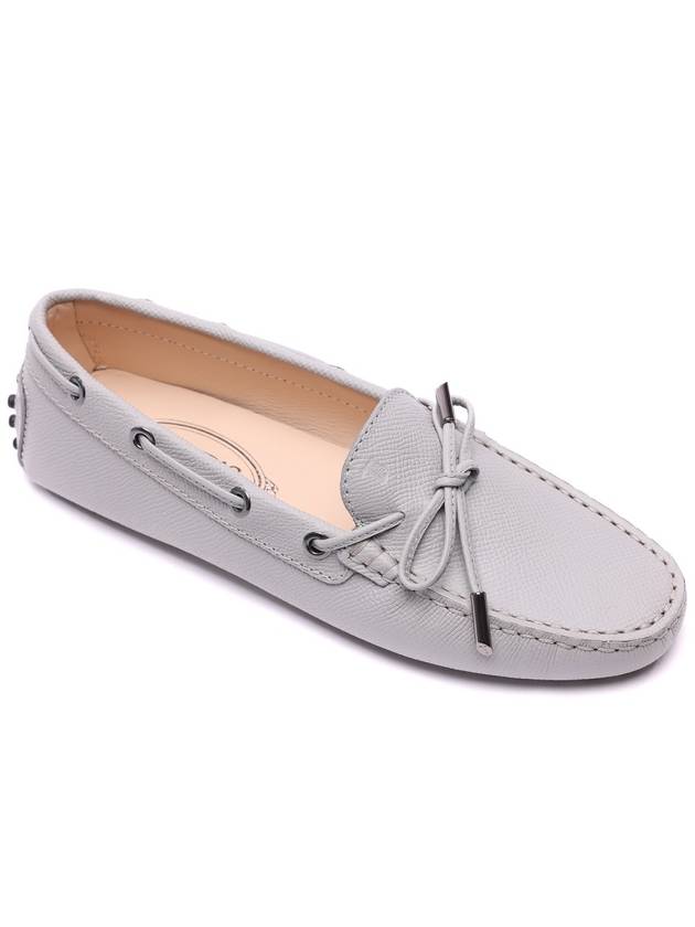 Women's Gommino Laceto Driving Shoes Grey - TOD'S - BALAAN.