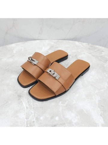 Lux You New Product 36 Julia Kelly Sandals Naturel H231056Z - HERMES - BALAAN 1