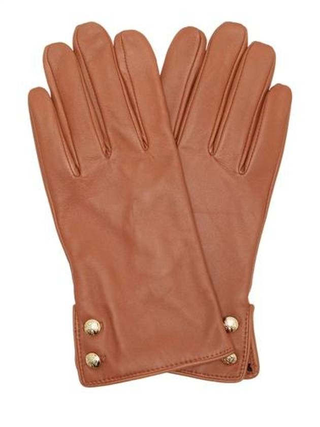 Leather Gloves Brown - POLO RALPH LAUREN - BALAAN 2