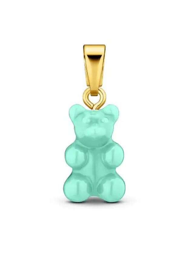 NOSTALGIA BEAR MYKONOS BLUE CLASSIC CONNECTOR WOMEN CHARM - CRYSTAL HAZE - BALAAN 1