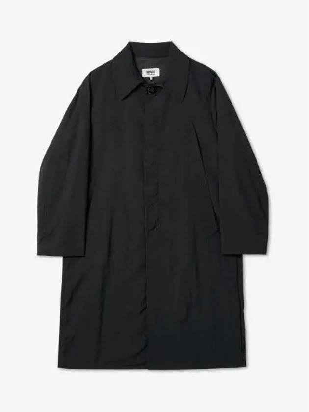 Oversized Pocket Trench Coat Black - MAISON MARGIELA - BALAAN 2