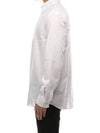 Bag Logo Over Long Sleeve Shirt White - GIVENCHY - BALAAN 8