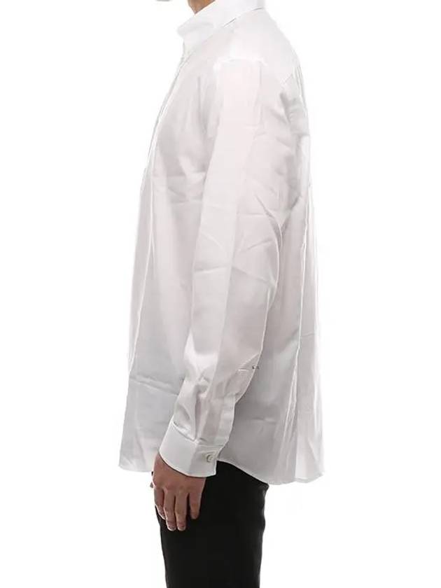 Bag Logo Over Long Sleeve Shirt White - GIVENCHY - BALAAN 8