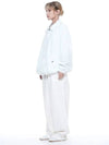 Women s SCWJ WH Seesucker Collar Windbreaker Jumper White - CHANCE'S NOI - BALAAN 6