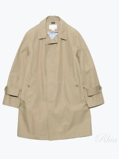 Gore Tex Soutien Collar Coat Beige SUBS302 BE Color - NANAMICA - BALAAN 1