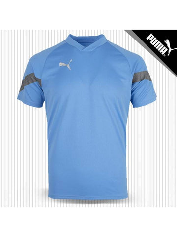 Team Final Training Jersey Short Sleeve 65737918 Sky Blue R - PUMA - BALAAN 1