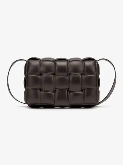 Gold Padded Cassette Cross Bag Fondente - BOTTEGA VENETA - BALAAN 2