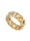 Medusa Chain Ring Gold - VERSACE - BALAAN 1