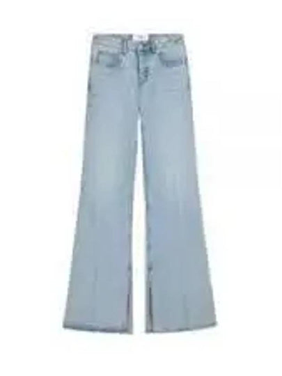 Denim Flare Jeans Light Blue - AMI - BALAAN 2