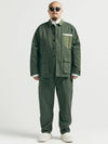 Vintage Walker Wide Jacket Green - BOOVOOM - BALAAN 5