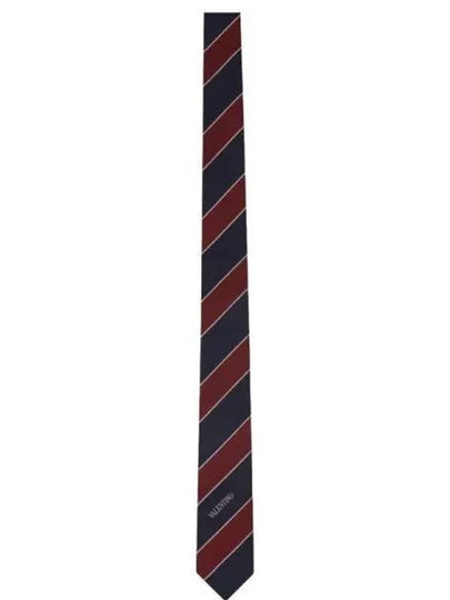 Silk Stripe Tie - VALENTINO - BALAAN 2