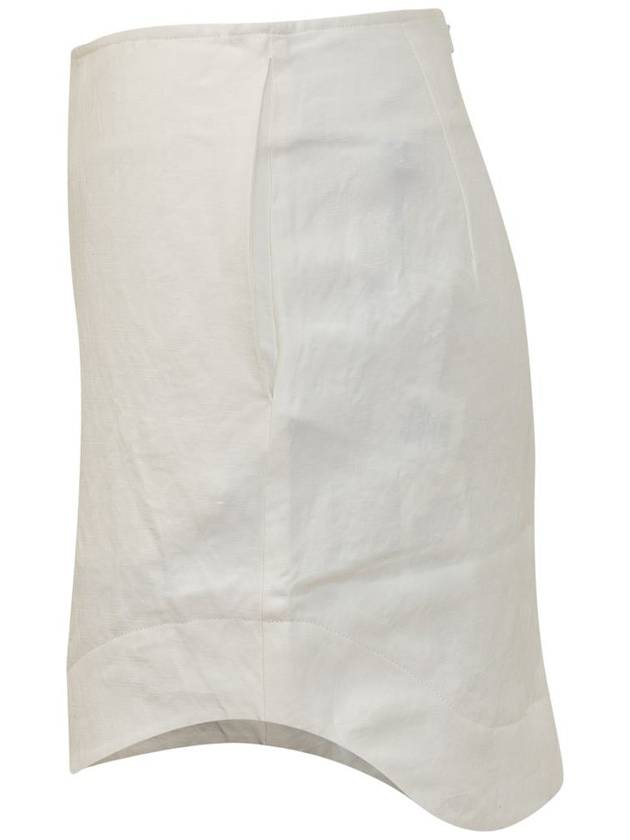 JW Anderson Curved Hem Mini Skirt - JW ANDERSON - BALAAN 3