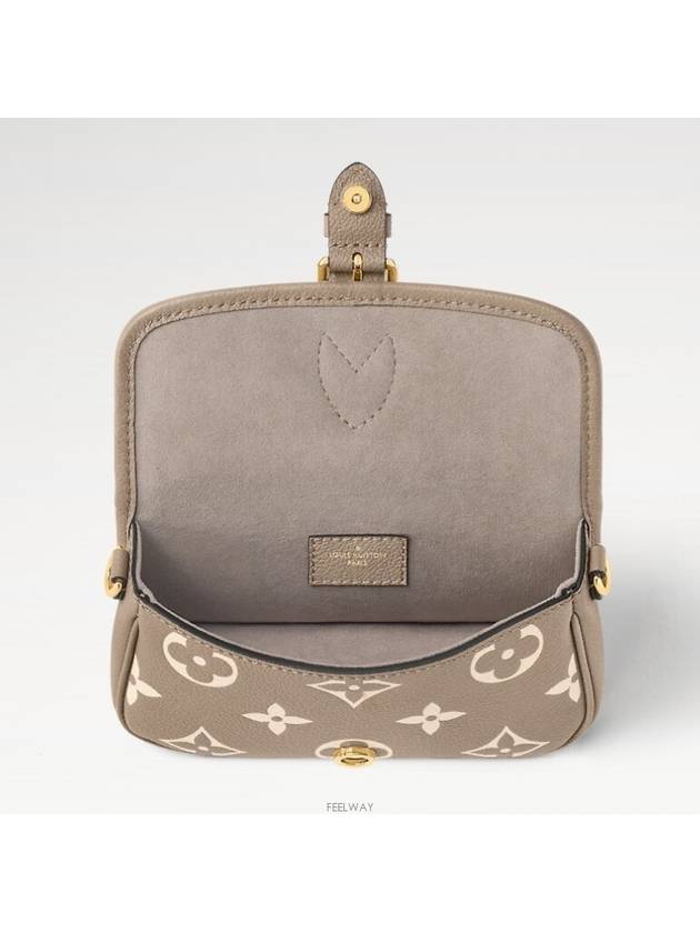 Nano Diane Bicolor Monogram Empreinte Leather Shoulder Bag Beige - LOUIS VUITTON - BALAAN 4