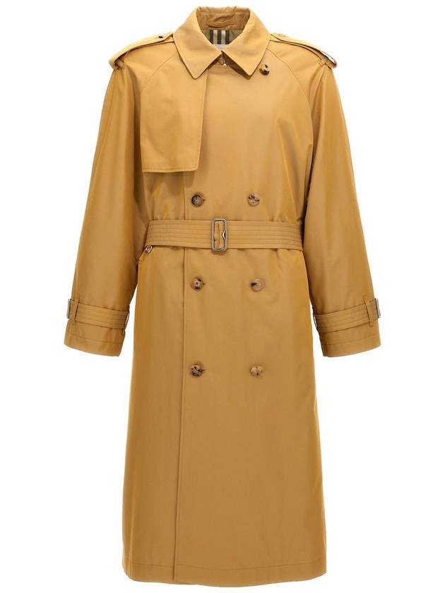 long gabardine trench coat 8087617 - BURBERRY - BALAAN 3