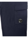 Men's Lens Cargo Pocket Track Pants Navy - CP COMPANY - BALAAN.