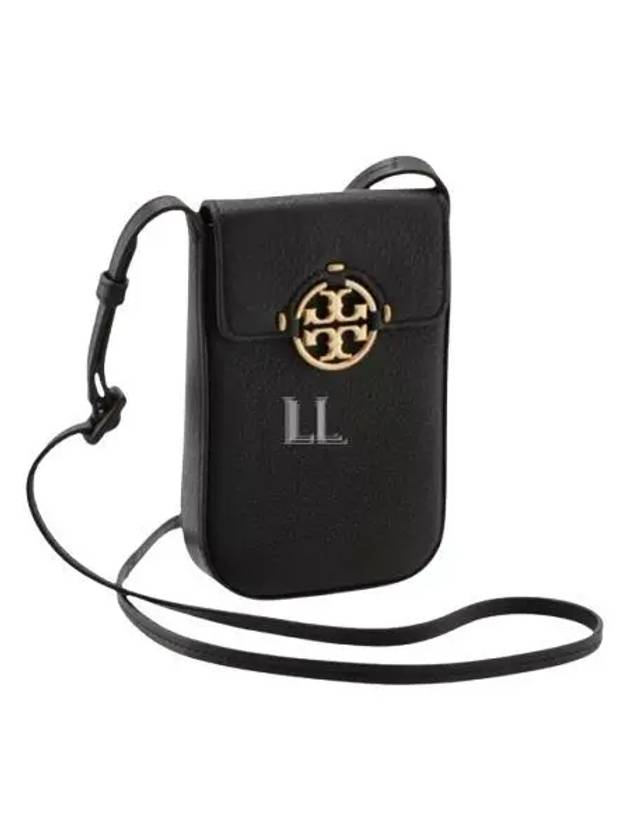 Miller Phone Pouch Mini Cross Bag Black - TORY BURCH - BALAAN 2