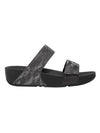 Lulu Glitter Slippers Black - FITFLOP - BALAAN 1