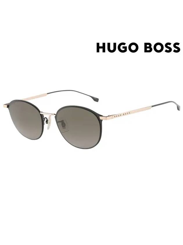 Sunglasses BOSS1068FS I46 Round Titanium Men Women - HUGO BOSS - BALAAN 1