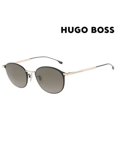 Sunglasses BOSS1068FS I46 Round Titanium Men Women - HUGO BOSS - BALAAN 2