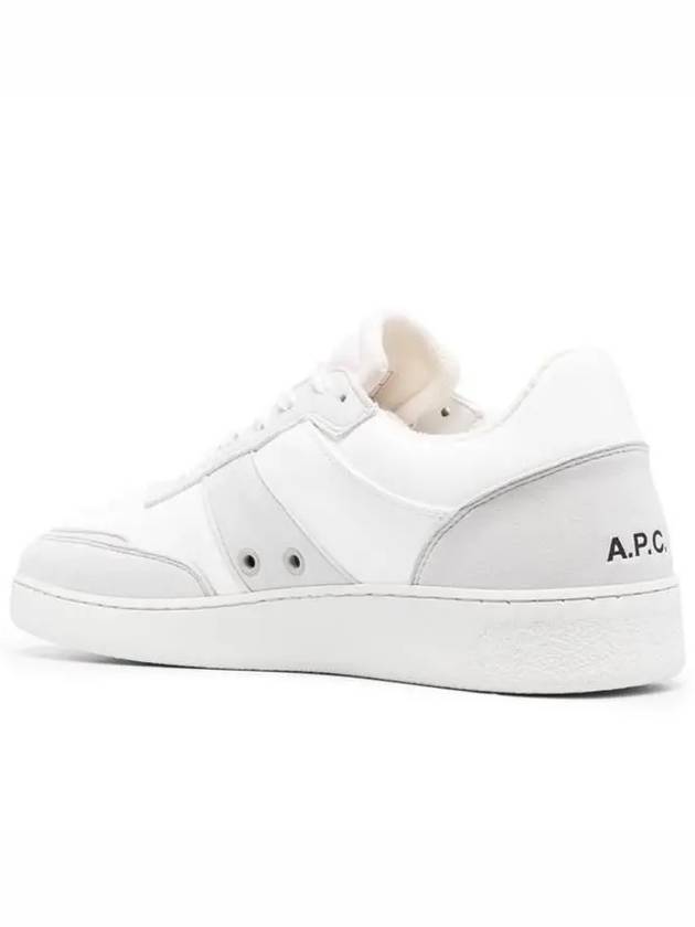 Pain Leather Low Top Sneakers White - A.P.C. - BALAAN 4