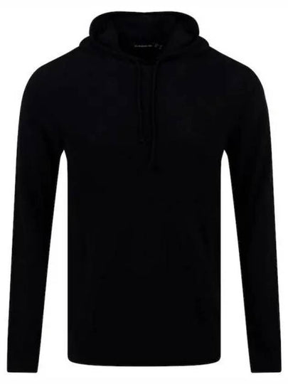 Laurie Merino Wool Hooded Knit Top Black - J.LINDEBERG - BALAAN 2