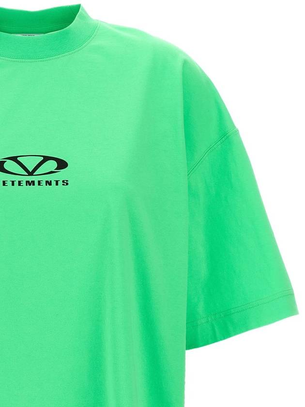 Vetements 'Oval Logo' T-Shirt - VETEMENTS - BALAAN 3