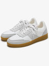 Pain Leather Low Top Sneakers White Caramel - A.P.C. - BALAAN 3