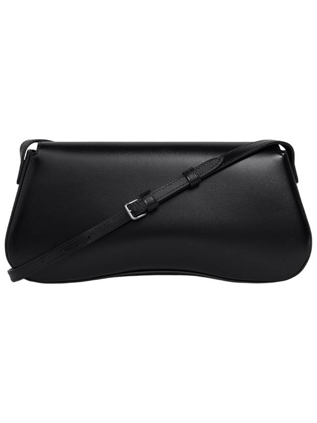 Medium Calfskin Shoulder Bag Black - CELINE - BALAAN 4