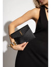 Envelope Uptown Baby Clutch Bag Black - SAINT LAURENT - BALAAN 7