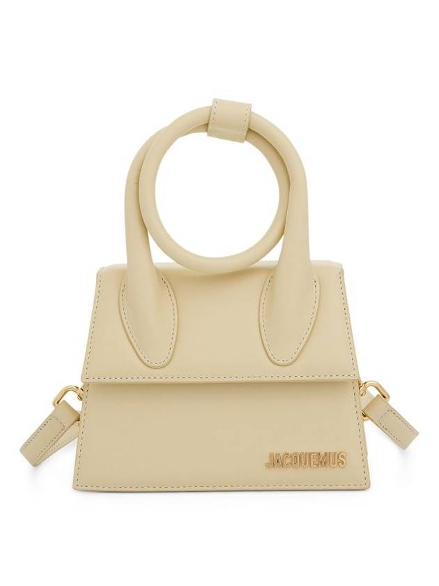 Le Chiquito Noeud Coiled Tote Bag Ivory - JACQUEMUS - BALAAN 2