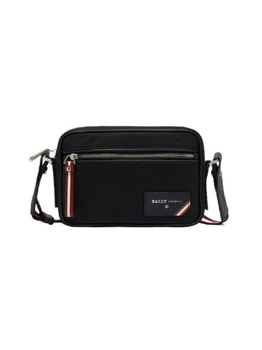 Fluk Techno Nylon Cross Bag Black - BALLY - BALAAN 1