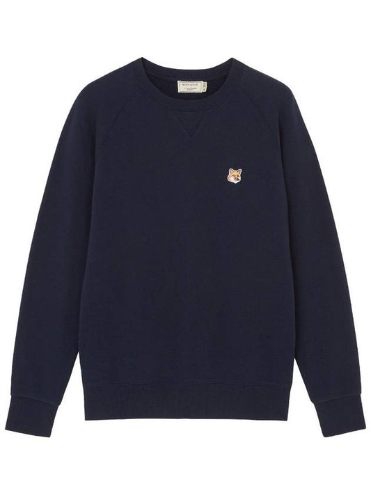 Fox Head Patch Classic Sweatshirt Navy - MAISON KITSUNE - BALAAN 2