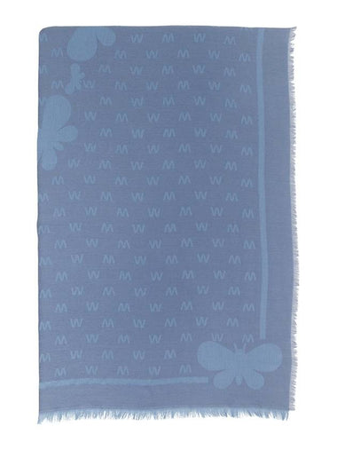 Dire Scarf Blue - MAX MARA - BALAAN 1