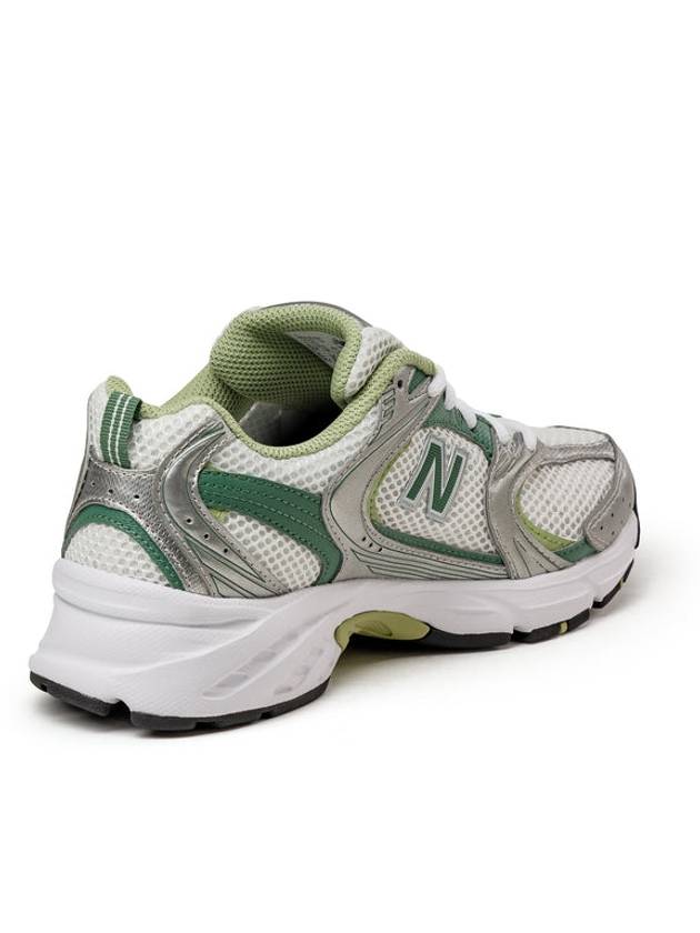 530 Low Top Sneakers Silver Metallic Green - NEW BALANCE - BALAAN 4