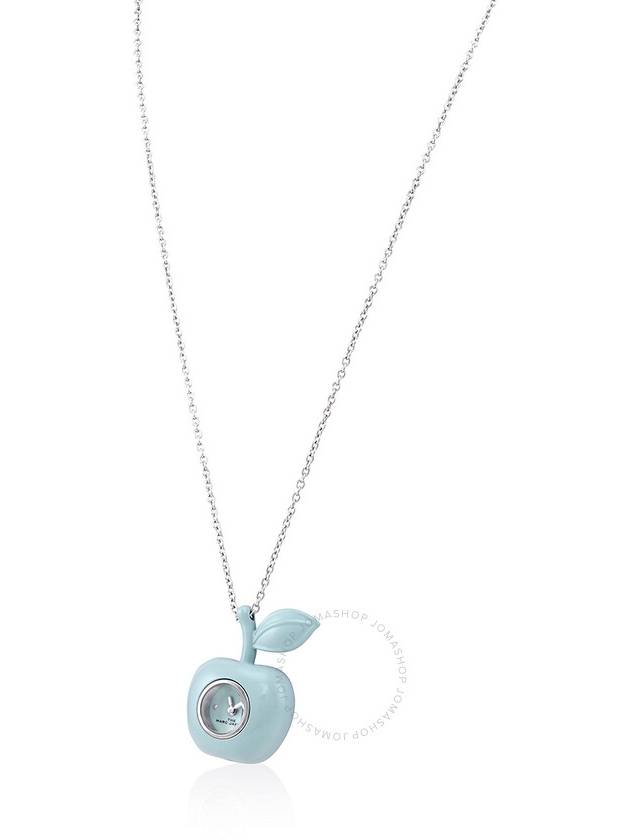 Marc Jacobs Quartz Pale Blue Apple Bauble Ladies Watch Necklace MJ0120190886 - MARC JACOBS - BALAAN 2