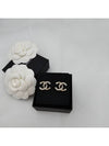 CC logo earrings crystal gold ABC547 - CHANEL - BALAAN 3