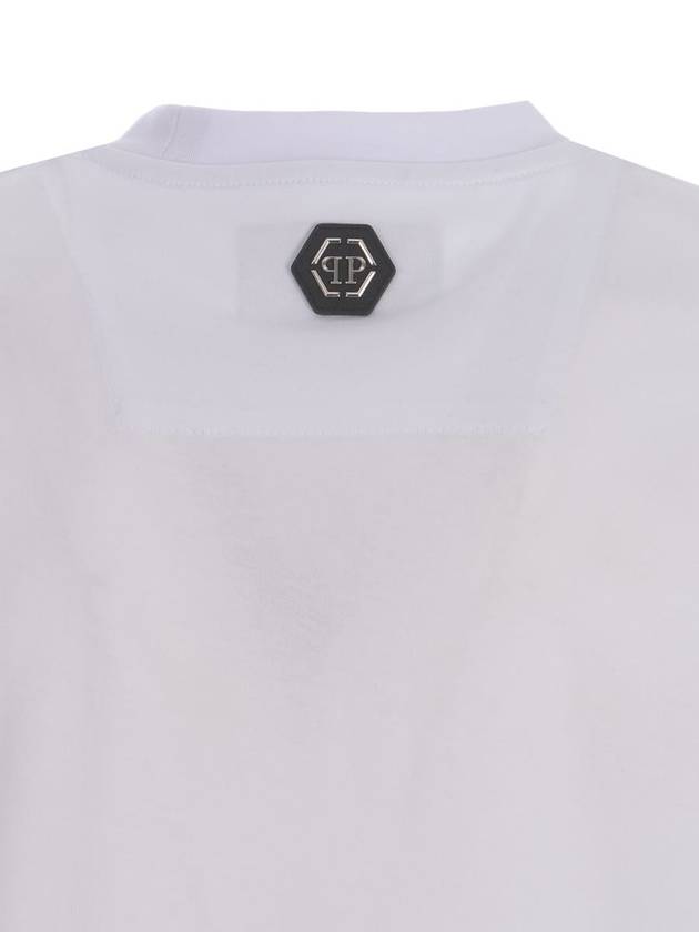 short sleeve tshirt WHITE - PHILIPP PLEIN - BALAAN 5