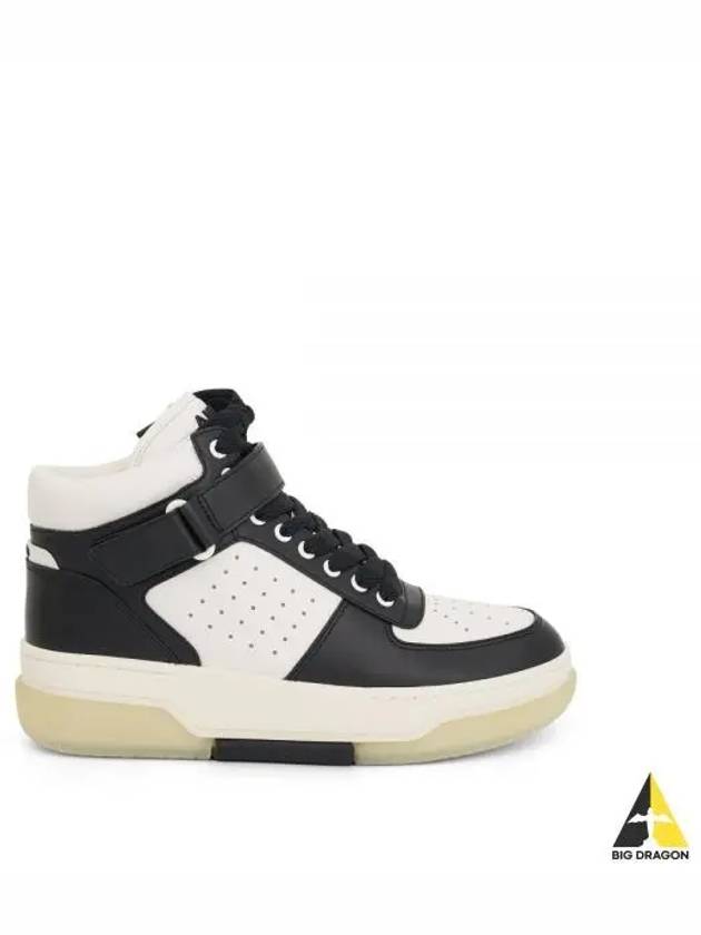 AMI Army RI Stadium High Sneakers Black White MFS005 - AMIRI - BALAAN 1