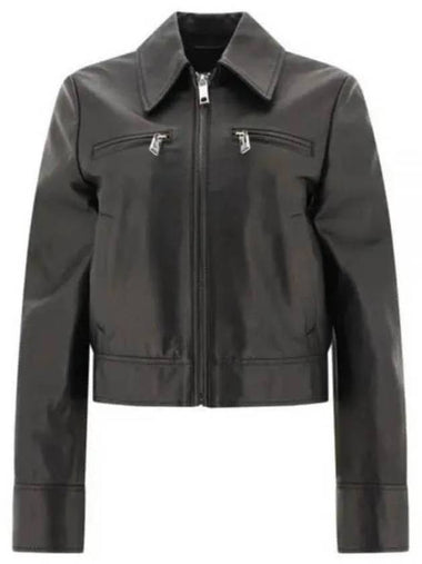 Leather Jacket 770909 Black - MAX MARA - BALAAN 1