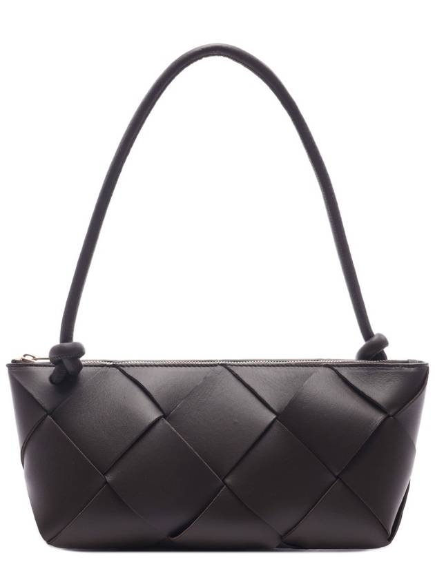 Bottega Veneta Cassette Mini Shoulder Bag Dark Brown - BOTTEGA VENETA - BALAAN 3