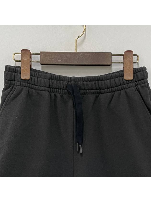 MIRANA Logo Banding Short Pants Faded Black SH0060FA A1M07E 02FK - ISABEL MARANT ETOILE - BALAAN 4