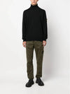 Wappen Patch Virgin Wool Turtleneck Black - STONE ISLAND - BALAAN 3