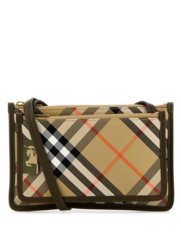 Check Cross Bag Beige - BURBERRY - BALAAN 1