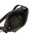 Intrecciato Tie Mini Shoulder Bag Black - BOTTEGA VENETA - BALAAN 7