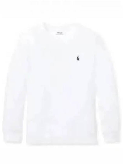 Pony Logo Classic Fit Jersey Long Sleeve T-Shirt White - POLO RALPH LAUREN - BALAAN 2