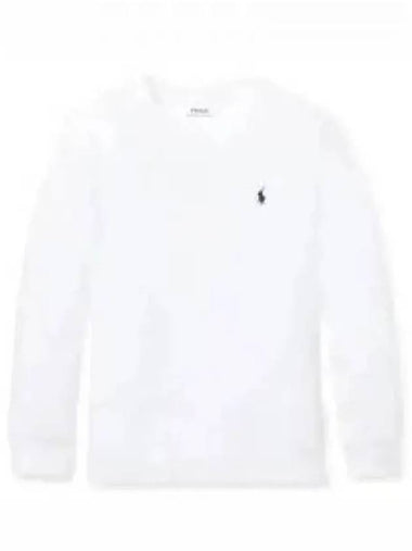 Pony Logo Classic Fit Jersey Long Sleeve T-Shirt White - POLO RALPH LAUREN - BALAAN 1