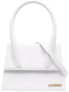 Le Grand Chiquito Large Tote Bag White - JACQUEMUS - BALAAN.