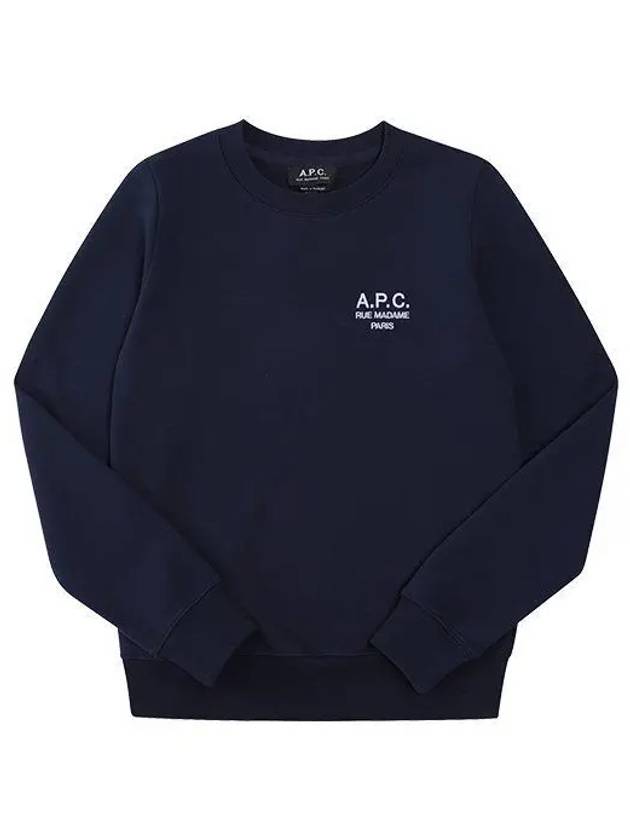 Skye Logo Sweatshirt Dark Navy - A.P.C. - BALAAN 2