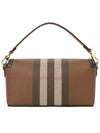 Note Leather Cross Bag Brown - BURBERRY - BALAAN 5